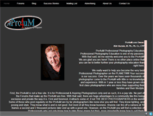 Tablet Screenshot of pro4um.com